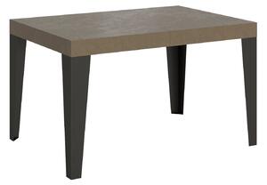 Tavolo Allungabile 160-244x80x77 cm Flame Tortora