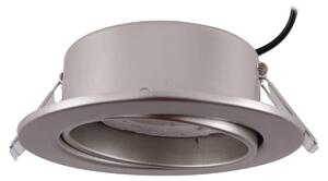 Lampada da incasso Lindby Jyla, nichel opaco, Ø 13 cm, GX53