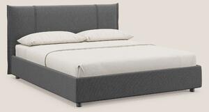 Alicia letto imbottito con vano contenitore in tessuto impermeabile T1