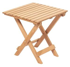 Set da giardino in legno di faggio in colore crema-naturale per 2 persone - Floriane Garden
