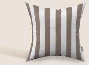 Righe cuscino cotone rigato disponibile in diverse colorazioni beige