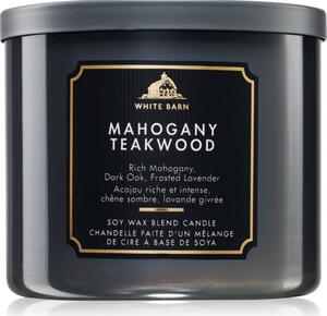 Bath & Body Works Mahogany Teakwood candela profumata 411 g