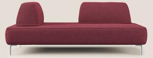Newton divano modulare con schienali movibili T07 rosso
