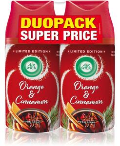 Air Wick Freshmatic Magic Winter Orange & Cinnamon deodorante ricarica CONFEZIONE DUO 2x250 ml