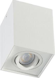 Faretto da soffitto Jolina, angolare, bianco, 13 cm, metallo