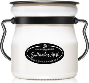 Milkhouse Candle Co. Creamery Saltwater Mist candela profumata Cream Jar 142 g