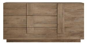 Madia Design Moderno 1 Anta 3 Cassetti Jupiter 182x44x90 cm Noce Mercure