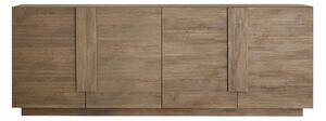 Madia Design Moderno 4 Ante Jupiter 241x44x90 cm Noce Mercure