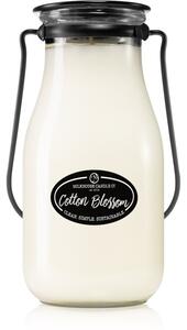 Milkhouse Candle Co. Creamery Cotton Blossom candela profumata Milkbottle 397 g