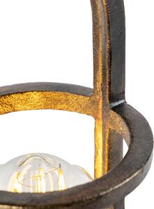 Lampada da tavolo Art Déco bronzo 35 cm - KEVIE
