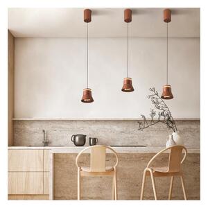 CLOCHE SOSPENSIONE PICCOLA SALISCENDI D10 CM IN 5 FINITURE COLORE LED 6W LUCE 3000K DESIGN MODERNO