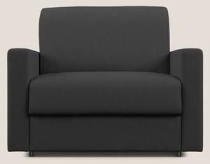 Chris poltrona letto in tessuto impermeabile T13 antracite