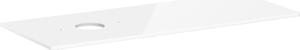Hansgrohe Xelu Q Console avec découpe ronde à gauche, 1360x550, pour vasque à poser, sans trou pour robinet, 54116050, 54116050