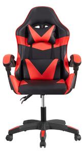 POLTRONA GAMING ALFA NERA/ROSSA SIMILP