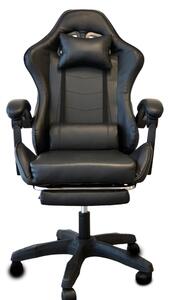 POLTRONA RACING OMEGA NERA