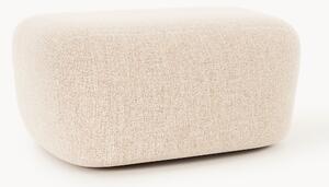 Pouf grande in bouclé Wolke