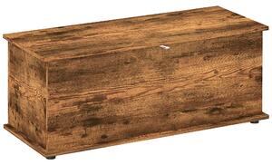 Panca Contenitore Capacità 60 kg 100x40x40 cm in Legno Marrone