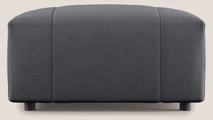 Giotto pouf in morbida microfibra effetto velluto impermeabile idrorep