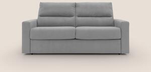 Paloma divano letto con materasso alto 18 cm con Aloe Vera in tessuto