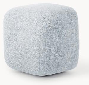 Pouf alto in bouclé Wolke
