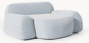 Poltrona lounge XL in bouclé Wolke