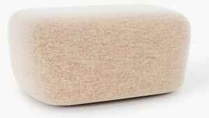 Pouf grande in bouclé Wolke