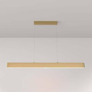 Lampadario A Sospensione Moderno Step Metallo Oro Luce Led Integrato 30W