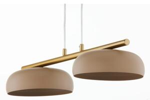 Lampadario a cavo OLAF 2xGX53/12W/230V beige/oro