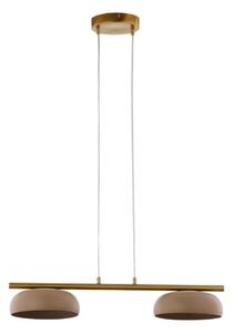 Lampadario a cavo OLAF 2xGX53/12W/230V beige/oro
