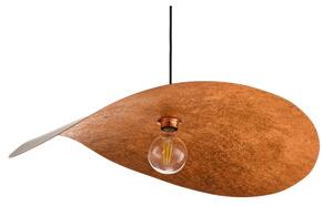 Lampadario a sospensione su cavo LEAF 1xE27/15W/230V nero/rame