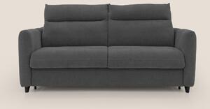 Peonia divano letto scandinavo con materasso H18 cm e morbido e alto s