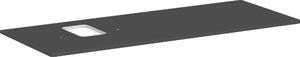 Hansgrohe Xelu Q Console avec découpe à gauche, 1360x550, pour vasque à poser, avec trou pour robinet, 54123910, 54123910