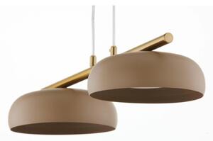 Lampadario a cavo OLAF 2xGX53/12W/230V beige/oro