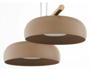Lampadario a cavo OLAF 2xGX53/12W/230V beige/oro