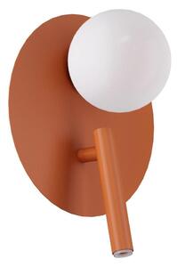 Faretto da parete HOTEL MOOD 1xG9/12W/230V + 1xG9/3W colore mattone