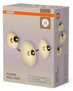 Osram - Lampada da parete PLISSEE 3xE27/15W/230V crema