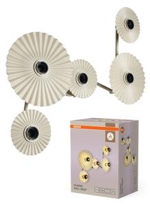 Osram - Lampada da parete PLISSEE 5xE27/15W/230V crema