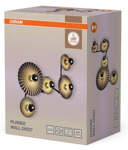 Osram - Lampada da parete PLISSEE 5xE27/15W/230V antracite