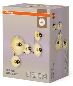 Osram - Lampada da parete PLISSEE 5xE27/15W/230V crema