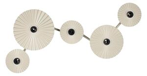 Osram - Lampada da parete PLISSEE 5xE27/15W/230V crema