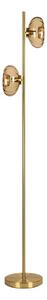 Osram - Lampada da terra GOLD GLASS 2xE14/12W/230V dorata/beige fumé
