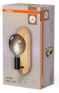 Osram - Lampada da parete DECOR WOOD 1xE27/8W/230V in legno di caucciù