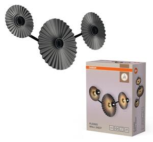 Osram - Applique PLISSEE 3xE27/15W/230V antracite