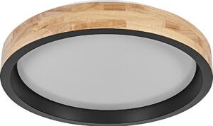 Osram -LED plafoniera dimmerabile MARIANO LED/24W/230V diametro 41 cm rovere/nero