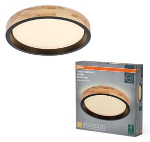 Osram -LED plafoniera dimmerabile MARIANO LED/24W/230V diametro 41 cm rovere/nero