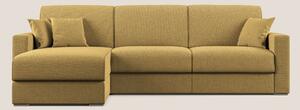 Best Divano letto angolare con penisola in tessuto smacchiabile QuickC