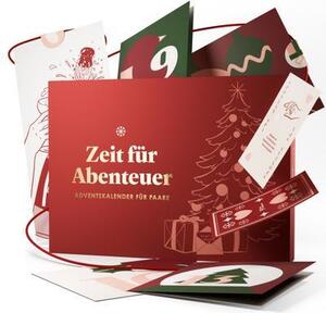 Calendario dell'Avvento per coppie: Tempo di avventure I Calendario dell'Avvento 2025 per coppie I Calendario di Natale da duello con giochi per partner