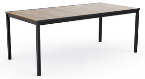 Tavolo da Giardino Keter Porto 200x95x75 cm Deco Coat Piano Effetto Legno Frassino
