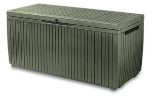 Baule da Esterno Keter Springwood 123x53,5x57 cm in Resina Verde