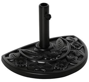 Outsunny Base per Ombrellone con Palo da 35mm / 38mm / 48mm Cemento Φ50x32x32cm|Aosom